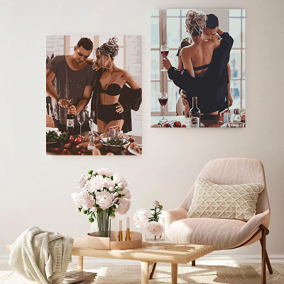 Дизайн власними руками: як картини за номерами змінюють простір сучасної квартири