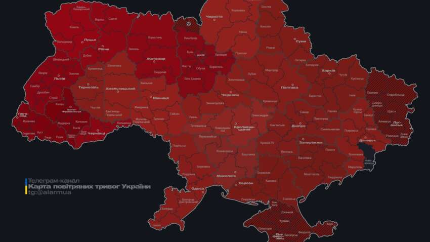 Карта воздушных тревог и боевых действий в Украине: как пользоваться инструментами мониторинга и зачем это нужно