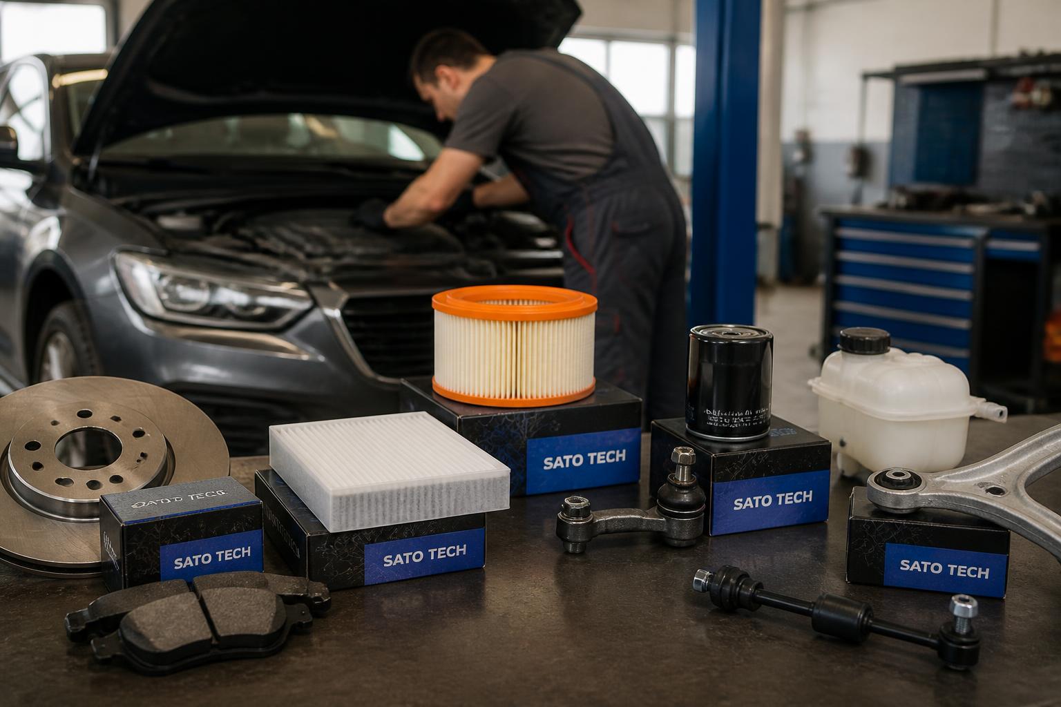 Sato Tech: які автозапчастини пропонує бренд і як замовити їх в EasyParts
